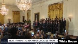 El presidente Trump recibió a los campeones de la Major League Soccer 2025 - Inter Miami CF