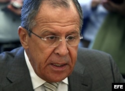 El ministro ruso de Relaciones Exteriores, Serguéi Lavrov.
