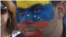 Manifestante venezolano. Foto de archivo.