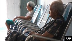 Imagen de archivo de un asilo de ancianos en La Habana. (STR/AFP)