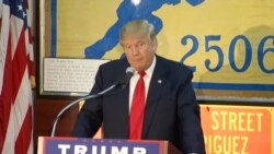 Trump promete a veteranos de la Brigada 2506: "Nunca los defraudaré"
