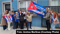 Caravana en North Hudson, Nueva Jersey, en apoyo a la libertad y la democracia en Cuba