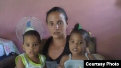 Anyell Valdés Cruz, madre soltera residente en Boyeros, La Habana.