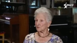 La cantautora cubana Ángela Álvarez, realiza sus sueños a la "tierna" edad de 94 años