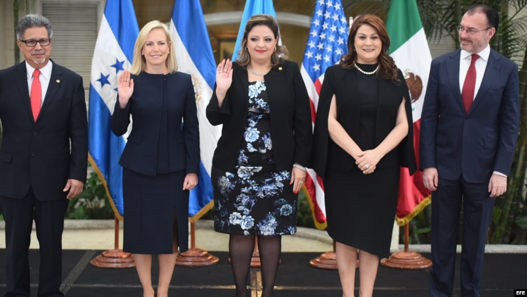 Comienza reunión de cancilleres de Tricamex y EE.UU. para tratar migración
