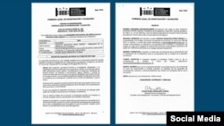 Medida cautelar firmada por la presidenta de la Comisión de Investigación y Acusación de la Cámara de Representantes de Colombia, Gloria Elena Arizabaleta.