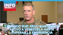 Comando Sur: EEUU mantendrá apoyo a Venezuela hasta superar la emergencia