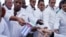 Una brigada médica cubana en La Habana antes de salir a misión en marzo de 2020. 