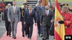 Príncipe de Asturias llega a El Salvador para investidura de Sáncez Cerén