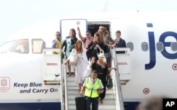 El vuelo inaugural de JetBlue a Cuba.