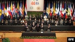 Inauguración de la 44 Asamblea General de la OEA en Asunción (Paraguay).