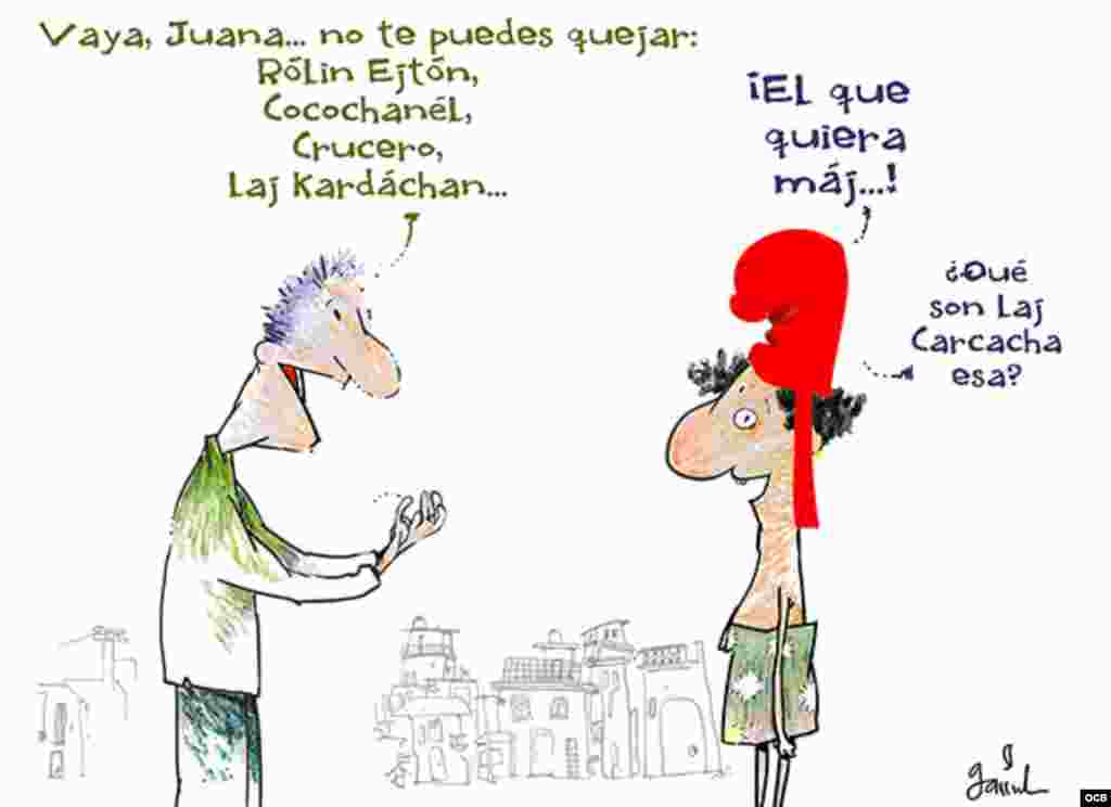 Caricaturas de Garrincha.