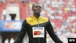 El velocista Usain Bolt, de Jamaica. Foto de archivo