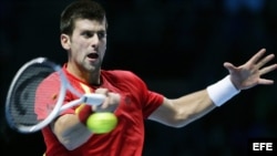 El tenista serbio Novak Djokovic.