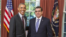 El presidente Barack Obama recibió las cartas credenciales del embajador cubano en Estados Unidos José Ramón Cabañas.