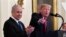 El presidente estadounidense Donald Trump con el primer ministro israelí en funciones Benjamin Netanyahu en la Casa Blanca en Washington, el 28 de enero del 2020. 
