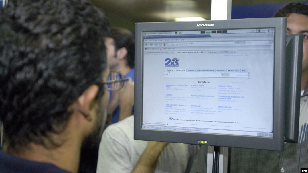 Buscador cubano en la Internet.