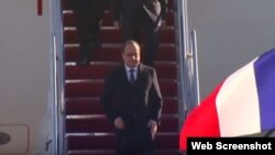 François Hollande arribó a Washington, para reunirse con Barack Obama. 