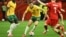 Paul Okon-Engstler, de Australia, en el juego contra Turquía.