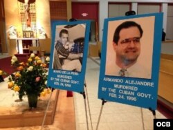Mario de la Peña y Armando Alejandre Jr., asesinados por cazas castristas.