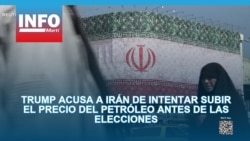  Trump acusa a Irán de intentar subir el precio del petróleo antes de las elecciones