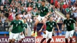 México se impone a Alemania en primer juego del Mundial