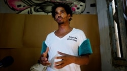 Artista y preso político cubano Luis Manuel Otero Alcántara