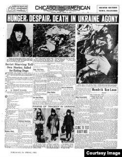 Holodomor en Ucrania, reportes de prensa (2).