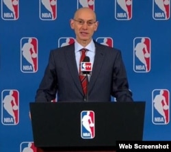 Conferencia de prensa del consejo de gobernadores de la NBA.