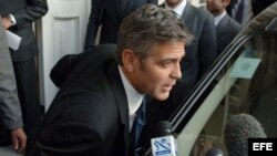 George Clooney, actor y activista por los derechos humanos.