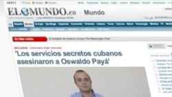 Ángel Carromero: “los servicios secretos cubanos asesinaron a Payá”