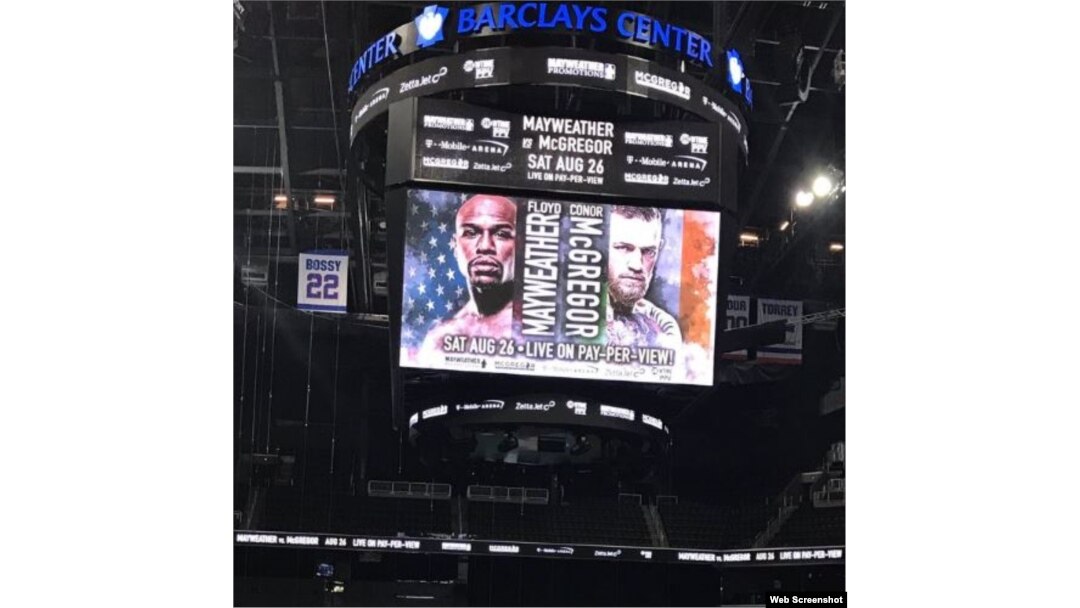 Mayweather vs McGregor.