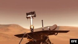 El robot explorador Opportunity cumple diez años de servicios en el planeta Marte.