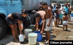 Santiago de Cuba tiene graves problemas de abastecimiento de agua, y las obras del acueducto nunca concluyen (Cubanet).