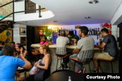 El bar-restaurante O'Reilly 304 en La Habana Vieja.