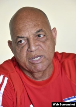 Antonio Garcés, vicepresidente de la Asociación de Fútbol de Cuba.