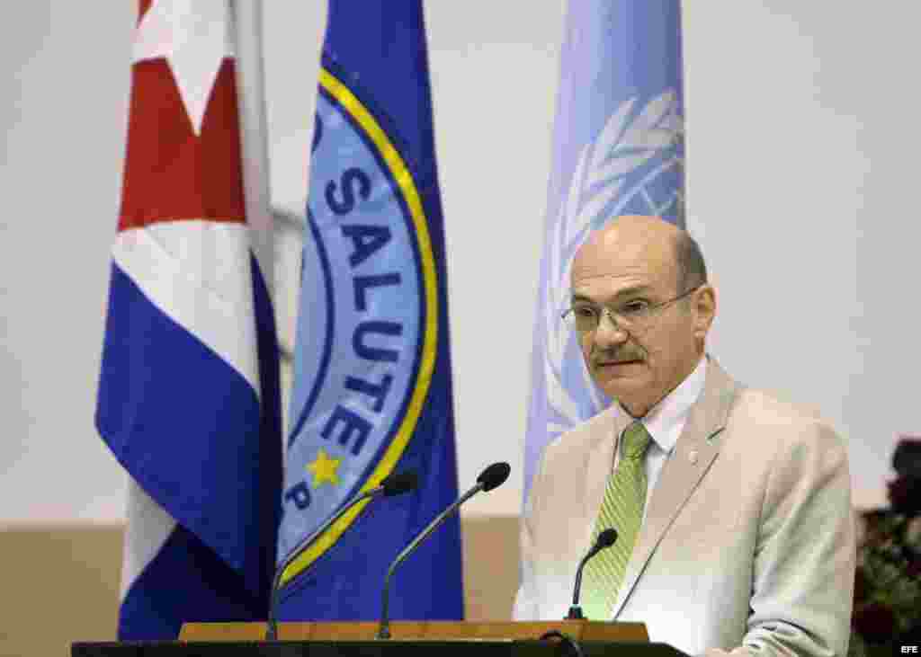 José Luis Di Fabio, representante la Organización Panamericana de la Salud/ Organización Mundial de la Salud (OPS/OMS) en Cuba. 