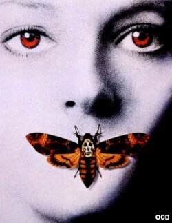 Afiche del film “El silencio de los corderos”, 1991