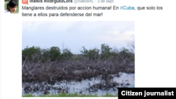 ReportaCuba Medio Ambiente Inalki Rodríguez