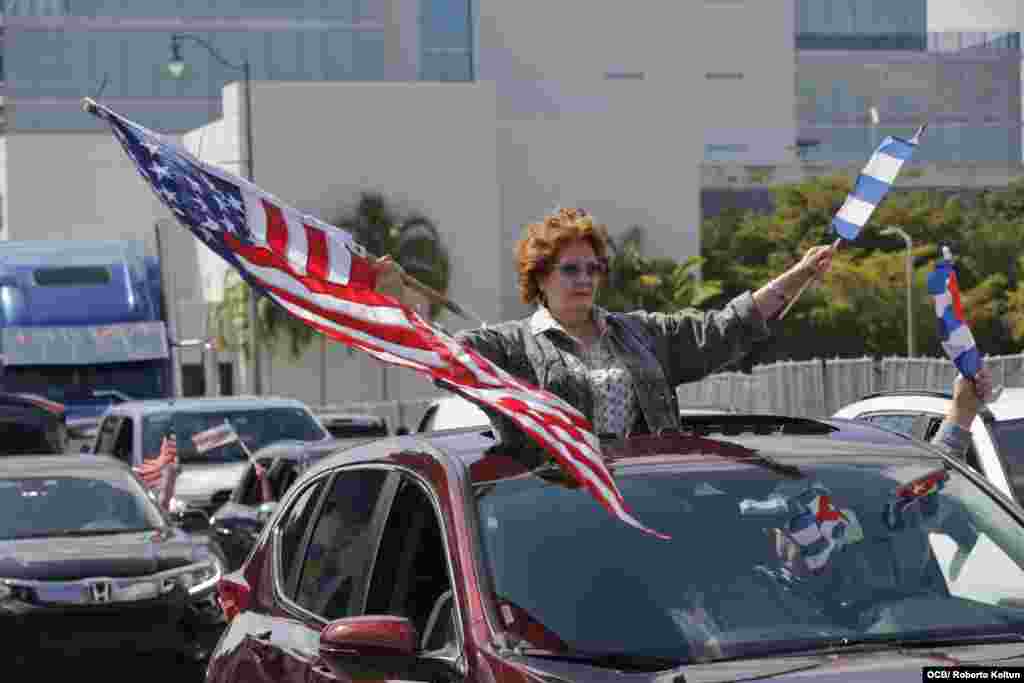 Caravana por la Libertad y la Democracia en Cuba