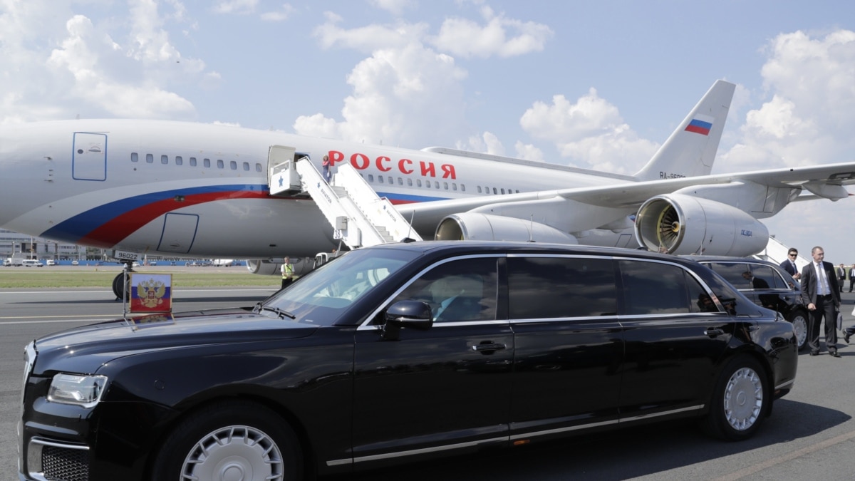 El vehículo presidencial de Vladimir Putin
