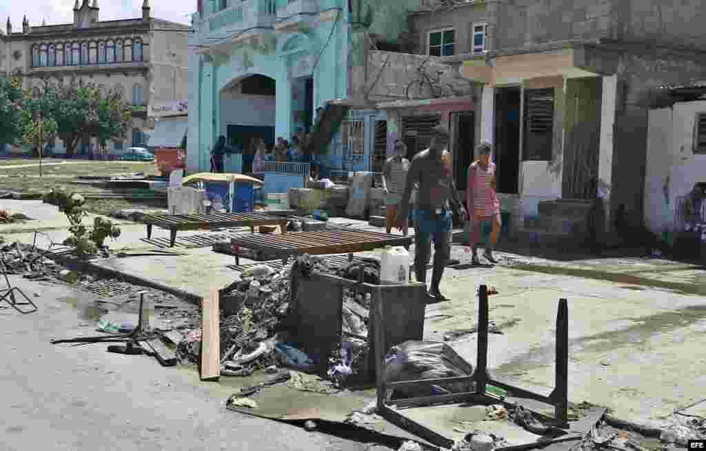 Graves daños tras el paso del huracán Irma por Cuba