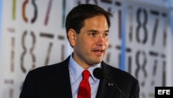 El senador cubanoamericano Marco Rubio. 