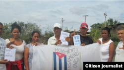 Reporta Cuba. Opositores en Holguín.
