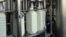 Planta de embotellado de la fábrica de productos lácteos.