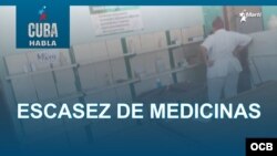 Escasez de medicinas