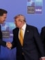 El secretario general de la OTAN, Mark Rutte, el presidente de Estados Unidos, Donald Trump, durante cumbre de líderes de la OTAN en Ankara, Turquía.