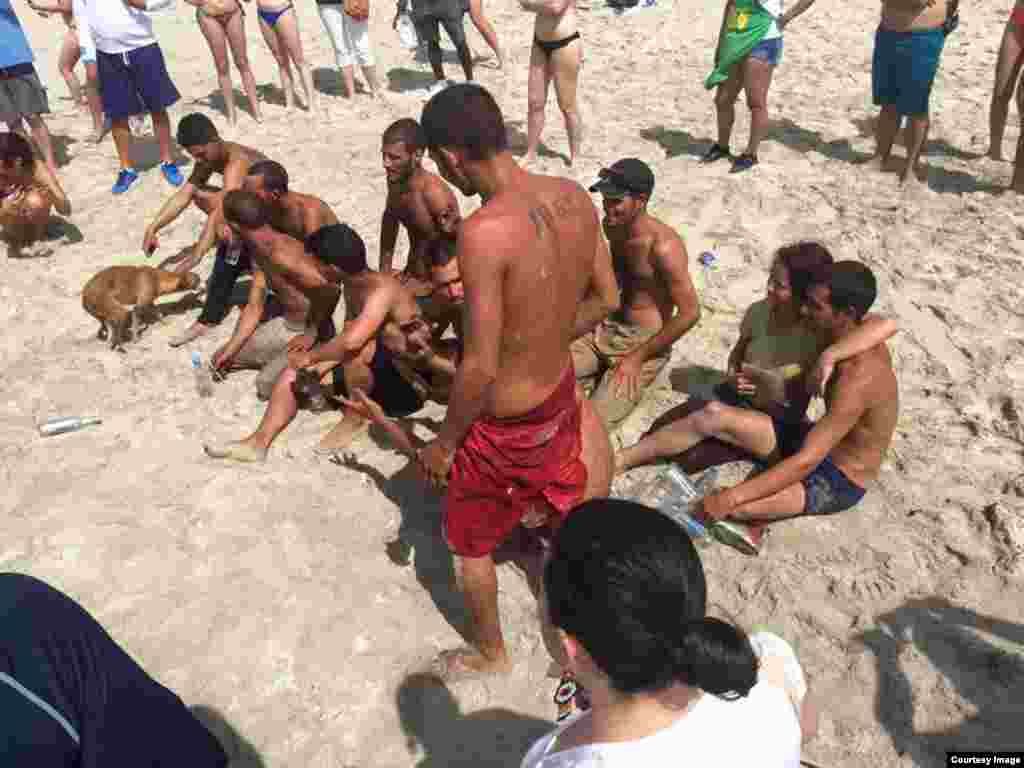 Llegan balseros cubanos a playas de Miami. Foto: Oscar Alfonso