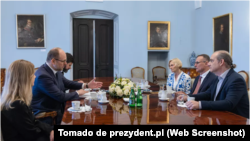 El jefe de la Oficina de Política Internacional, Marcin Przydacz, se reunió con uno de los principales líderes de la oposición cubana y fundador de la Unión Patriótica de Cuba (UNPACU), José Daniel Ferrer.