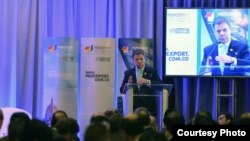 José Manuel Santos en Nueva York. 